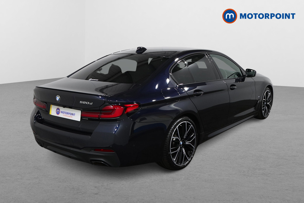 BMW 5 Series M Sport Automatic Diesel Saloon - Stock Number (1566036) - Drivers side rear corner