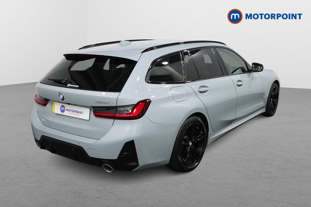 BMW 3 Series M Sport Automatic Petrol Estate - Stock Number (1566358) - Drivers side rear corner