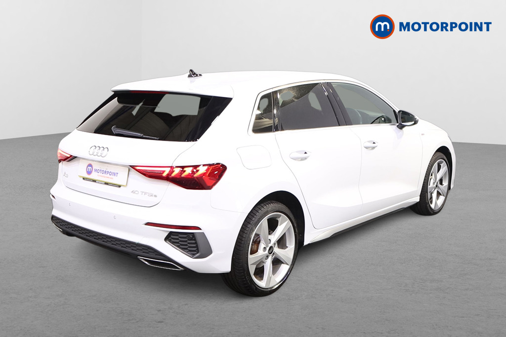 Audi A3 S Line Automatic Petrol Plug-In Hybrid Hatchback - Stock Number (1567069) - Drivers side rear corner