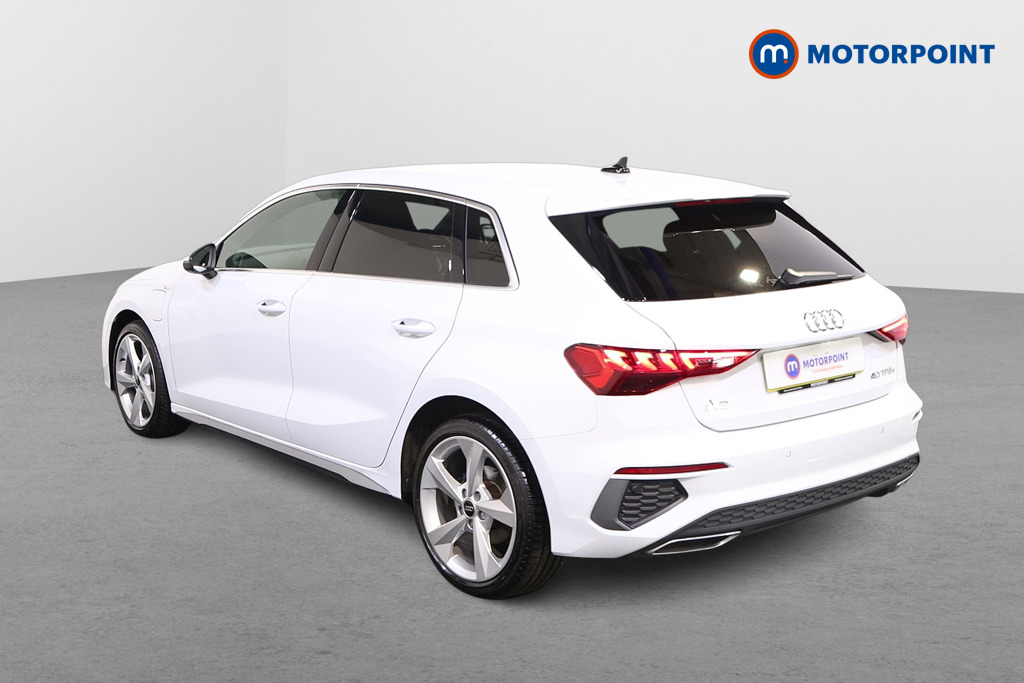 Audi A3 S Line Automatic Petrol Plug-In Hybrid Hatchback - Stock Number (1567069) - Passenger side rear corner