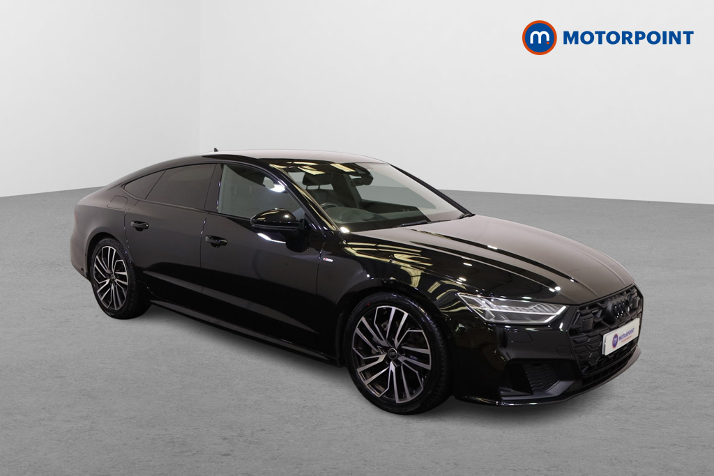 Audi A7 Black Edition Automatic Petrol Hatchback - Stock Number (1567168) - Drivers side front corner