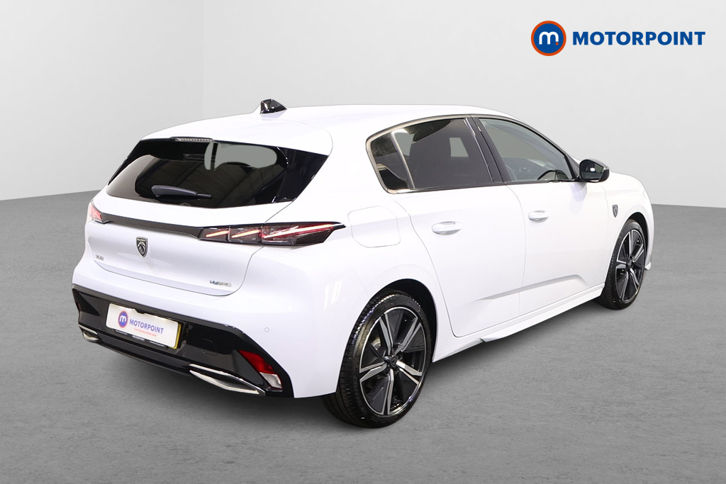 Peugeot 308 GT Automatic Petrol Plug-In Hybrid Hatchback - Stock Number (1567522) - Drivers side rear corner
