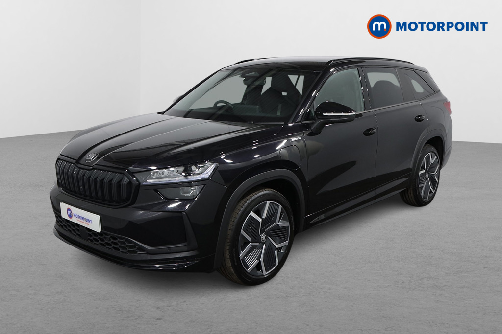 Skoda Kodiaq Sportline Automatic Petrol Plug-In Hybrid SUV - Stock Number (1568415) - Passenger side front corner
