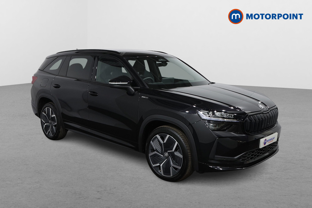 Skoda Kodiaq Sportline Automatic Petrol Plug-In Hybrid SUV - Stock Number (1568415) - Drivers side front corner