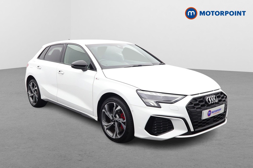 Audi A3 S Line Competition Automatic Petrol Plug-In Hybrid Hatchback - Stock Number (1550560) - Drivers side front corner