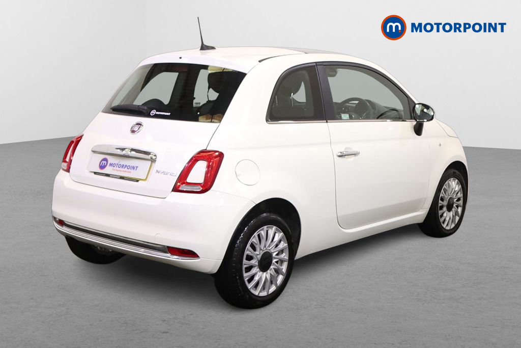 Fiat 500 1.0 Mild Hybrid 3Dr Manual Petrol-Electric Hybrid Hatchback - Stock Number (1555646) - Drivers side rear corner