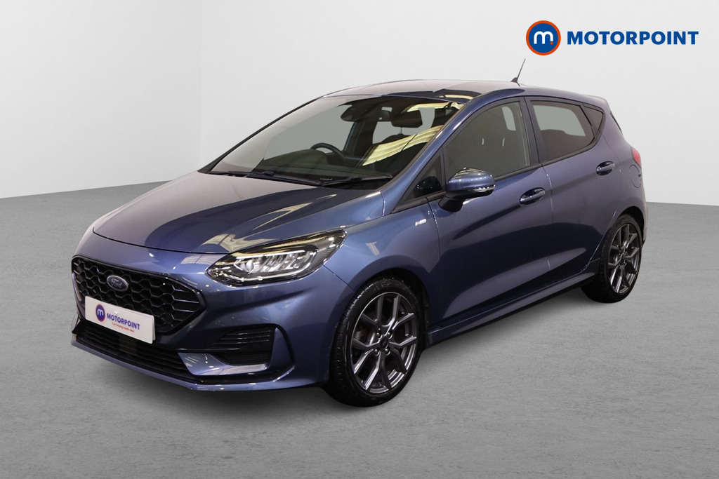 Ford Fiesta St-Line Manual Petrol-Electric Hybrid Hatchback - Stock Number (1558293) - Passenger side front corner
