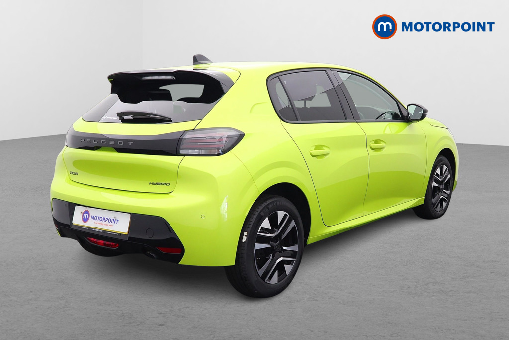 Peugeot 208 Allure Automatic Petrol-Electric Hybrid Hatchback - Stock Number (1559333) - Drivers side rear corner