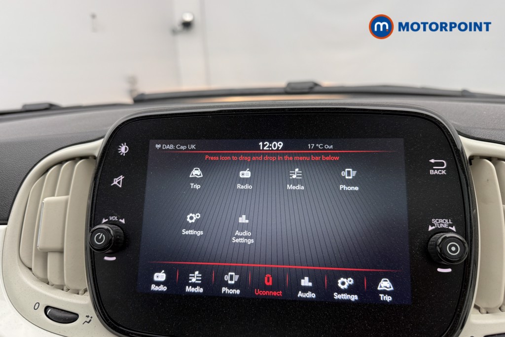 Fiat 500 1.0 Mild Hybrid 3Dr Manual Petrol-Electric Hybrid Hatchback - Stock Number (1559960) - 5th supplementary image