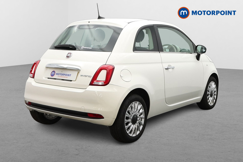 Fiat 500 1.0 Mild Hybrid 3Dr Manual Petrol-Electric Hybrid Hatchback - Stock Number (1559960) - Drivers side rear corner