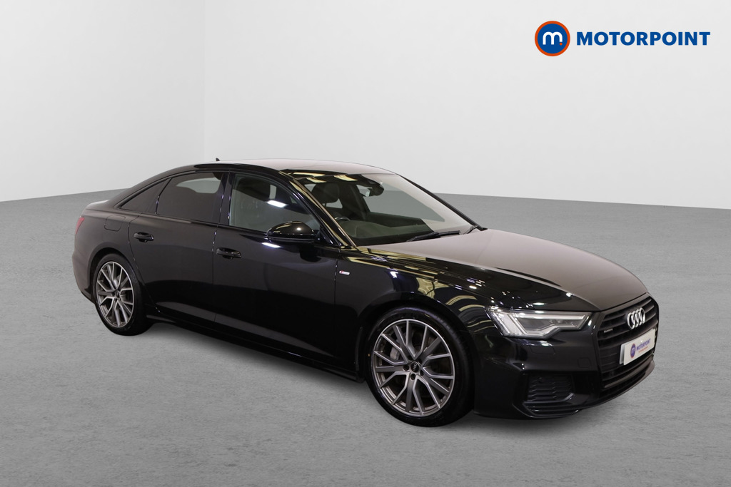 Audi A6 Black Edition Automatic Petrol Plug-In Hybrid Saloon - Stock Number (1560448) - Drivers side front corner