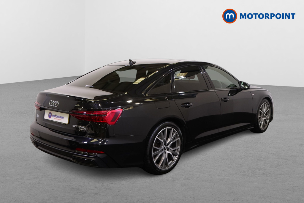 Audi A6 Black Edition Automatic Petrol Plug-In Hybrid Saloon - Stock Number (1560448) - Drivers side rear corner