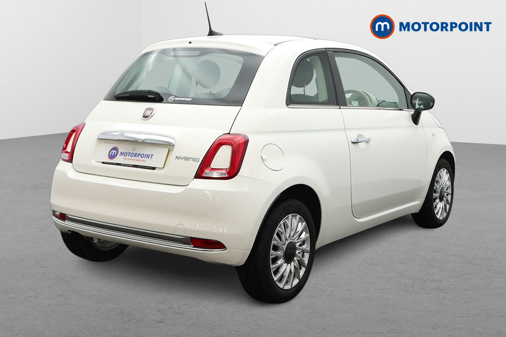 Fiat 500 1.0 Mild Hybrid 3Dr Manual Petrol-Electric Hybrid Hatchback - Stock Number (1562254) - Drivers side rear corner