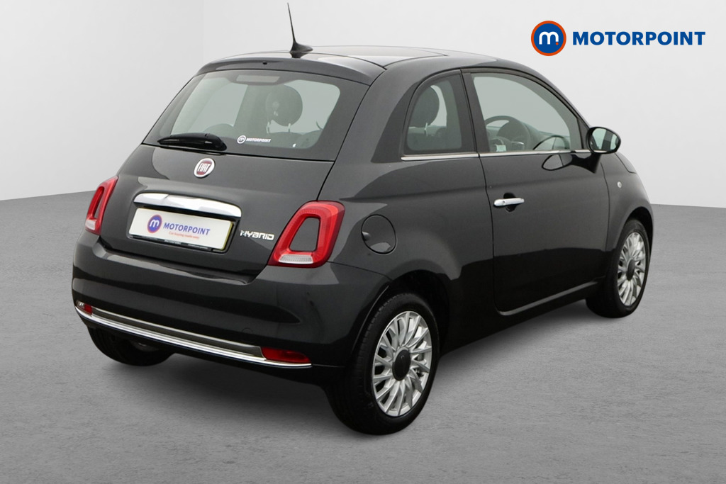 Fiat 500 1.0 Mild Hybrid 3Dr Manual Petrol-Electric Hybrid Hatchback - Stock Number (1562256) - Drivers side rear corner