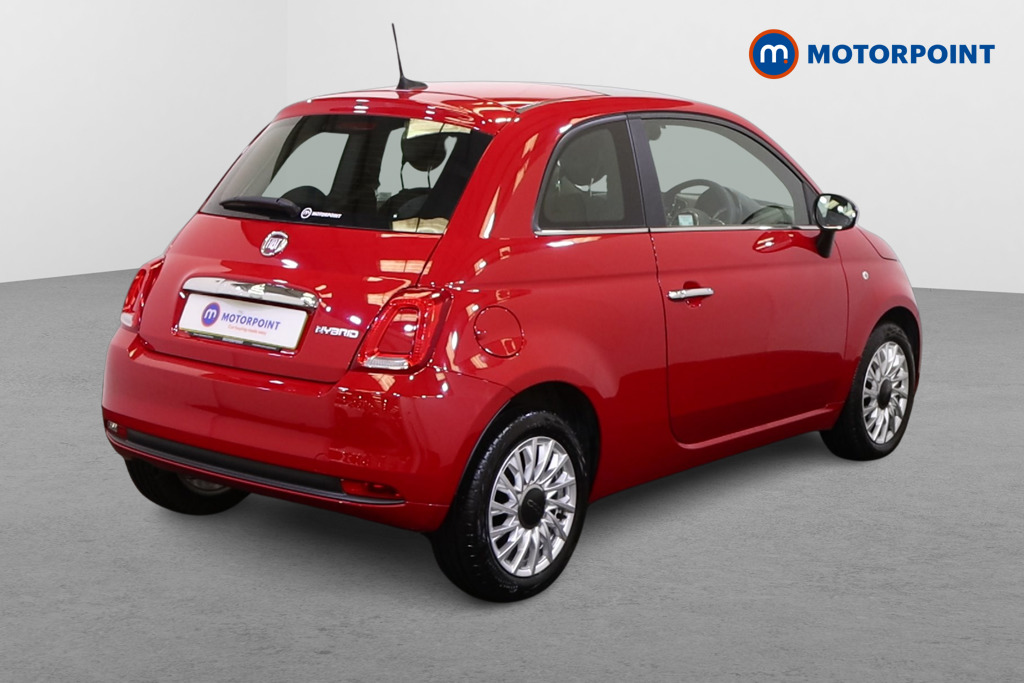 Fiat 500 1.0 Mild Hybrid 3Dr Manual Petrol-Electric Hybrid Hatchback - Stock Number (1562285) - Drivers side rear corner