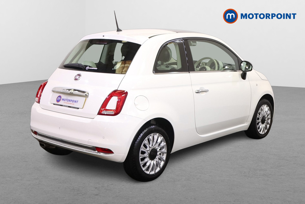 Fiat 500 Lounge Manual Petrol Hatchback - Stock Number (1562367) - Drivers side rear corner