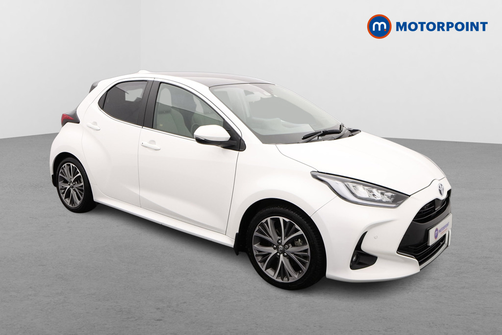 Toyota Yaris Excel Automatic Petrol-Electric Hybrid Hatchback - Stock Number (1563645) - Drivers side front corner