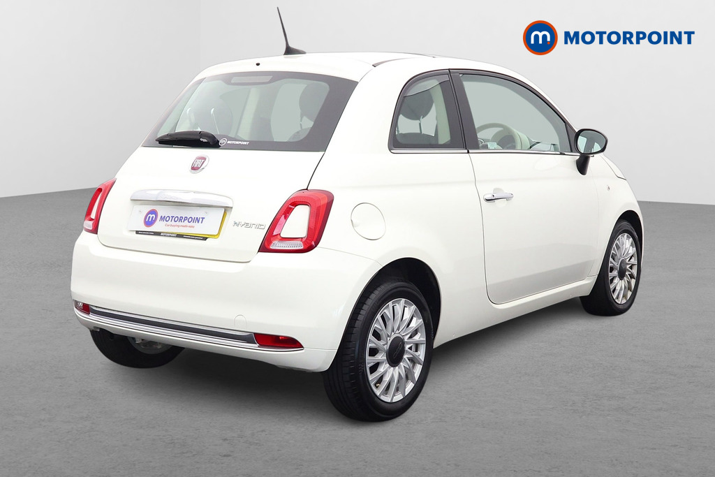 Fiat 500 1.0 Mild Hybrid 3Dr Manual Petrol-Electric Hybrid Hatchback - Stock Number (1563809) - Drivers side rear corner