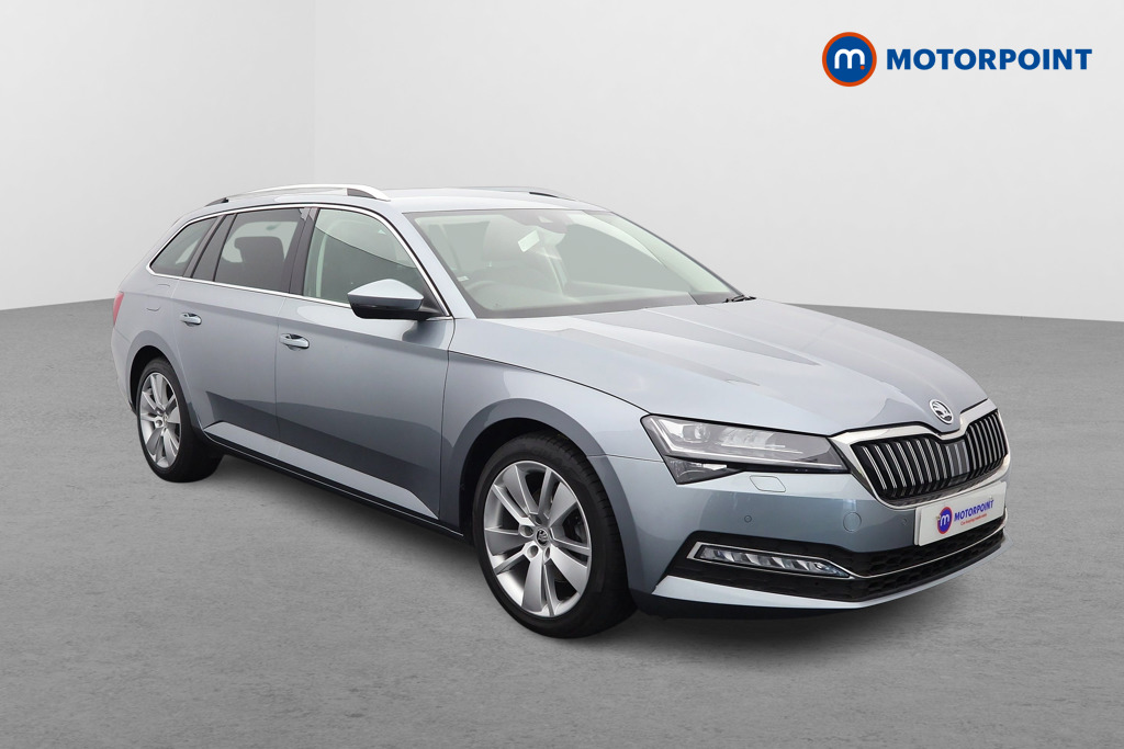 Skoda Superb Se L Automatic Petrol Estate - Stock Number (1564673) - Drivers side front corner