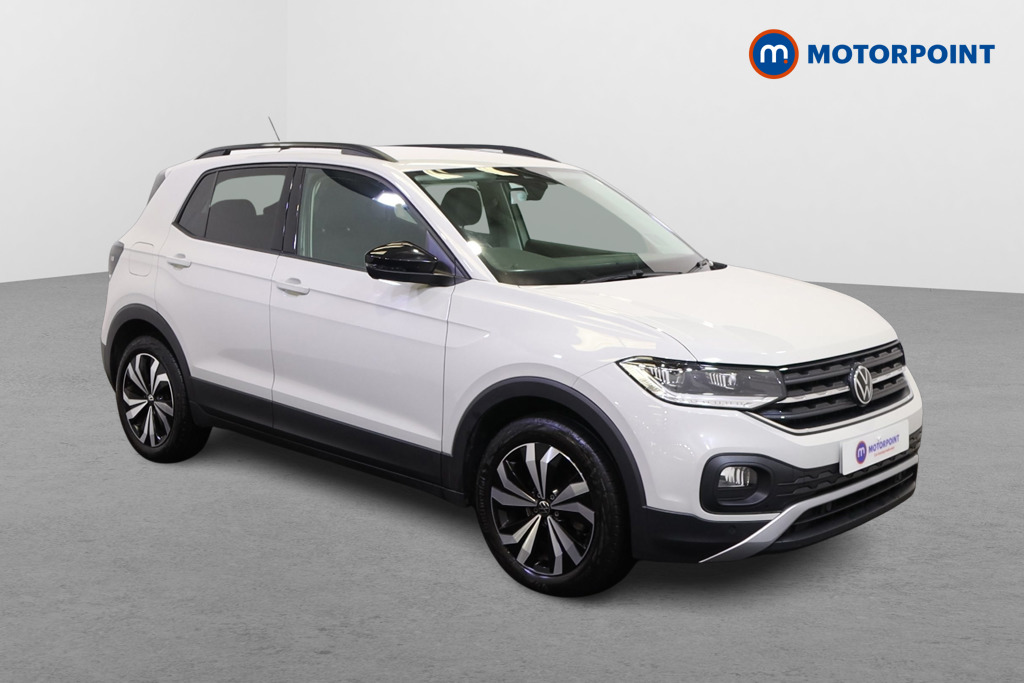 Volkswagen T-Cross Black Edition Manual Petrol SUV - Stock Number (1564915) - Drivers side front corner
