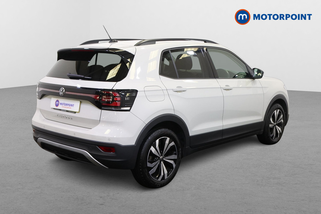 Volkswagen T-Cross Black Edition Manual Petrol SUV - Stock Number (1564915) - Drivers side rear corner