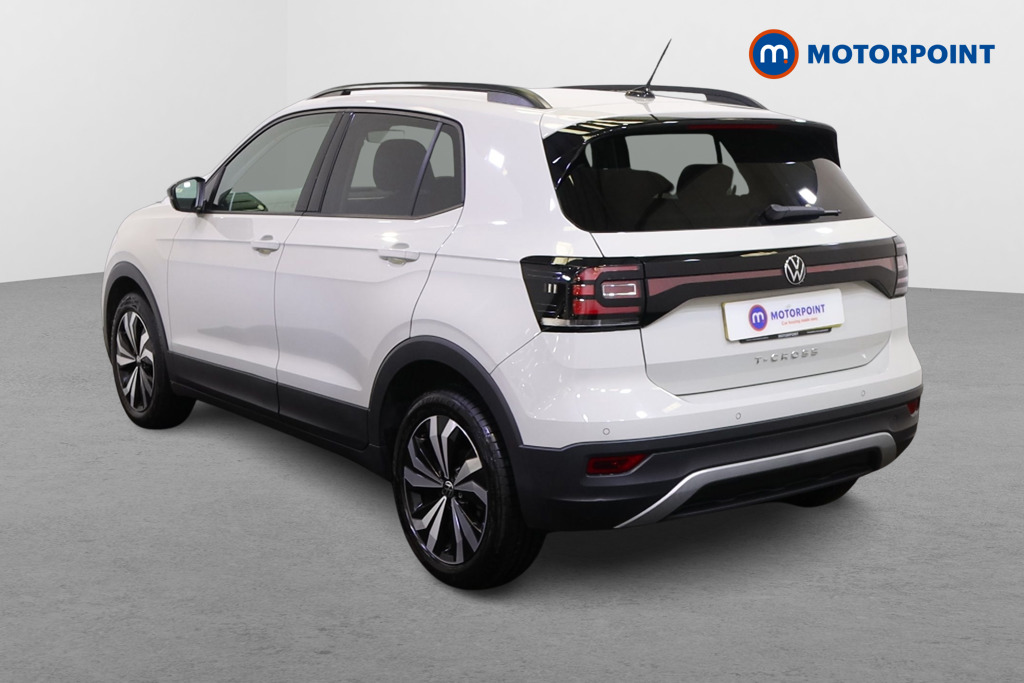 Volkswagen T-Cross Black Edition Manual Petrol SUV - Stock Number (1564915) - Passenger side rear corner