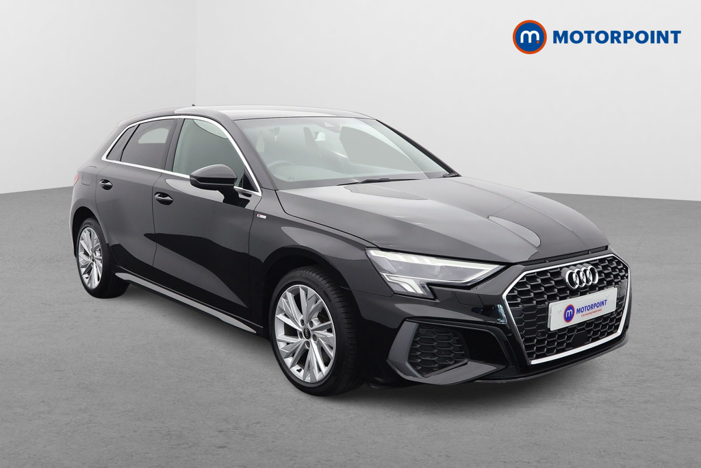 Audi A3 S Line Automatic Petrol Plug-In Hybrid Hatchback - Stock Number (1565553) - Drivers side front corner