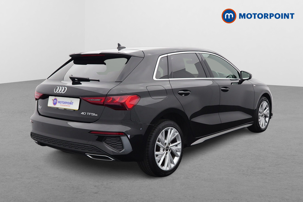 Audi A3 S Line Automatic Petrol Plug-In Hybrid Hatchback - Stock Number (1565553) - Drivers side rear corner