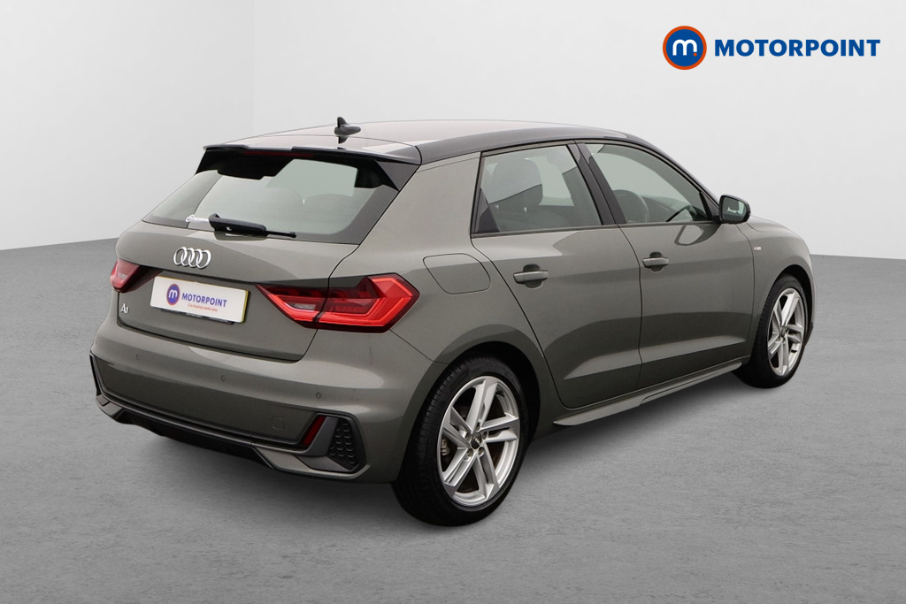 Audi A1 S Line Manual Petrol Hatchback - Stock Number (1567111) - Drivers side rear corner
