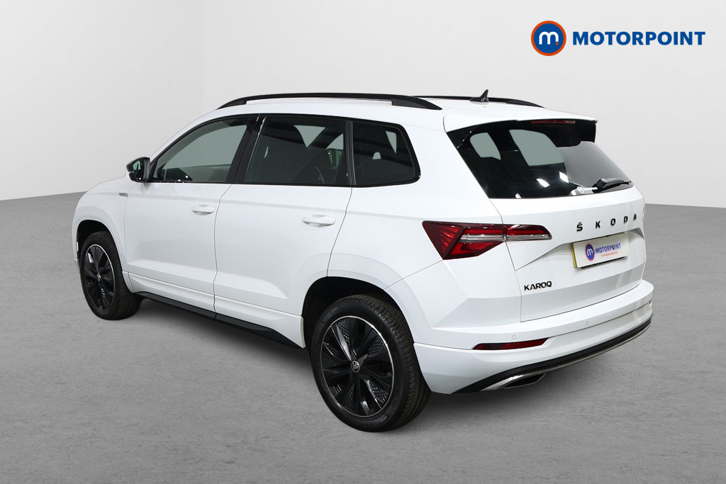 Skoda Karoq Sportline Automatic Petrol SUV - Stock Number (1567929) - Passenger side rear corner