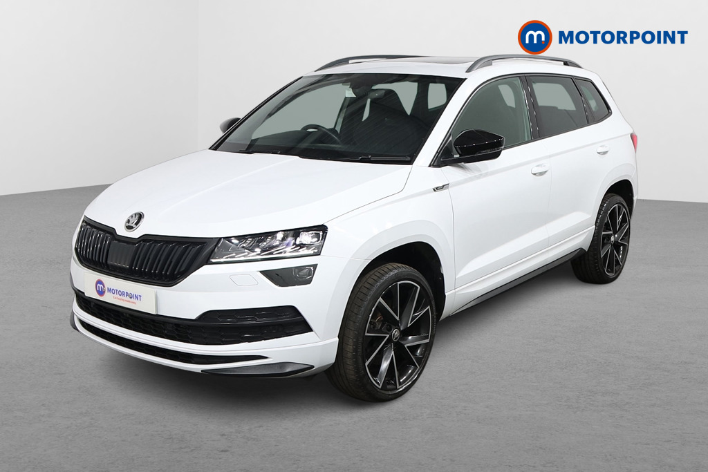 Skoda Karoq Sport Line Automatic Petrol SUV - Stock Number (1568356) - Passenger side front corner