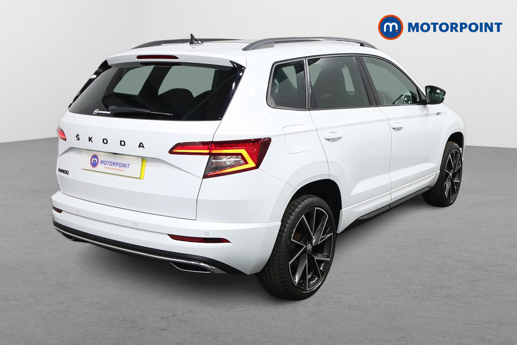 Skoda Karoq Sport Line Automatic Petrol SUV - Stock Number (1568356) - Drivers side rear corner