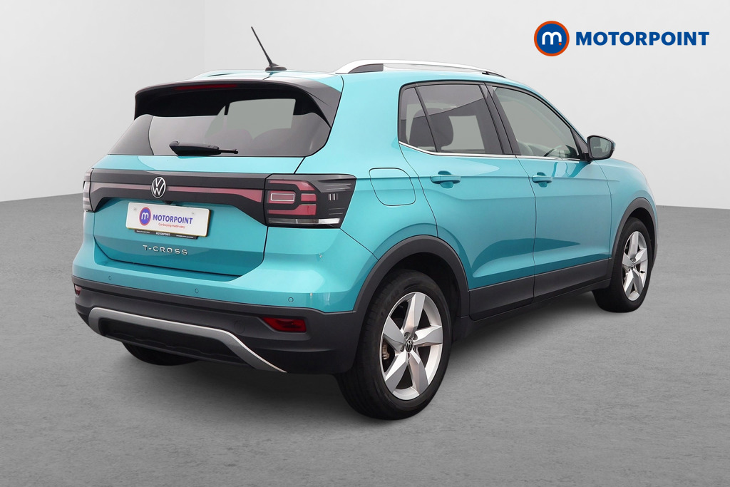 Volkswagen T-Cross SEL Automatic Petrol SUV - Stock Number (1568457) - Drivers side rear corner