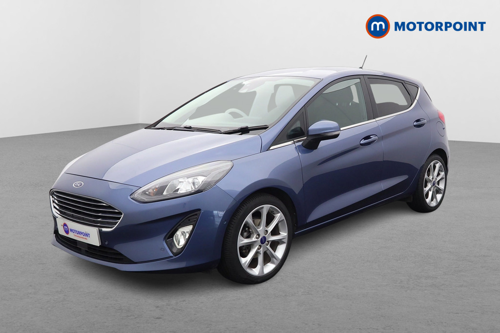 Ford Fiesta Titanium X Manual Petrol-Electric Hybrid Hatchback - Stock Number (1558024) - Passenger side front corner