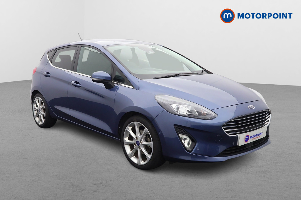 Ford Fiesta Titanium X Manual Petrol-Electric Hybrid Hatchback - Stock Number (1558024) - Drivers side front corner