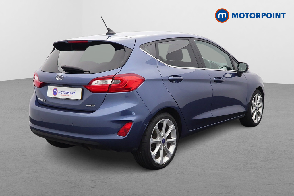 Ford Fiesta Titanium X Manual Petrol-Electric Hybrid Hatchback - Stock Number (1558024) - Drivers side rear corner