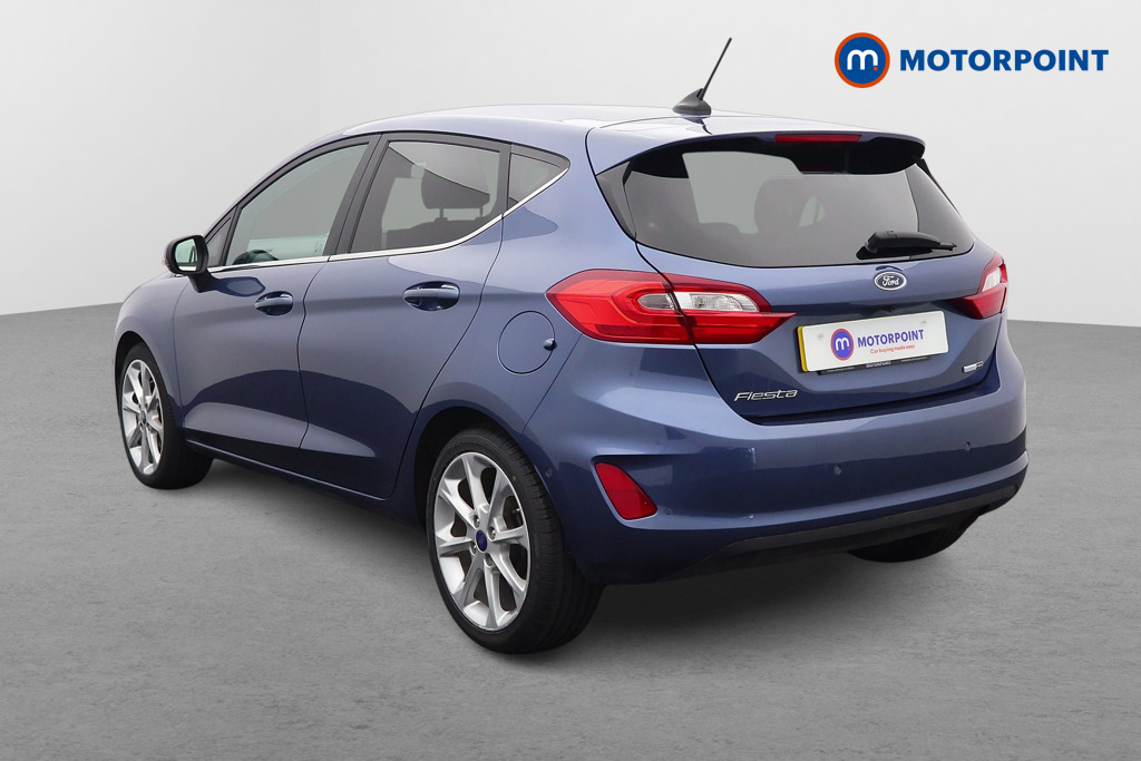 Ford Fiesta Titanium X Manual Petrol-Electric Hybrid Hatchback - Stock Number (1558024) - Passenger side rear corner