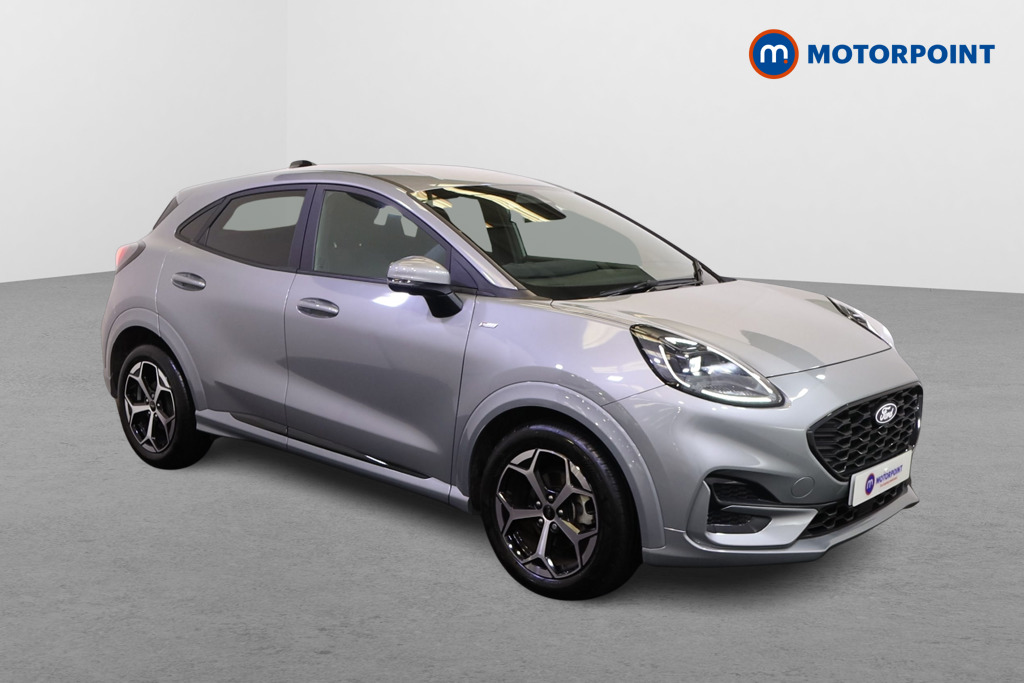 Ford Puma St-Line Automatic Petrol-Electric Hybrid SUV - Stock Number (1560942) - Drivers side front corner