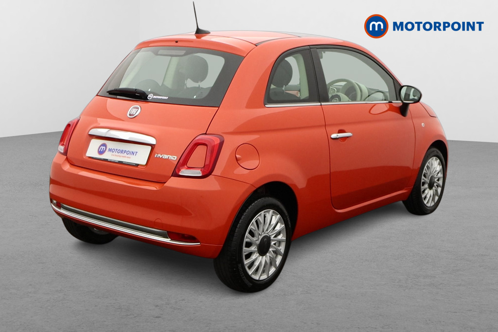 Fiat 500 1.0 Mild Hybrid 3Dr Manual Petrol-Electric Hybrid Hatchback - Stock Number (1565345) - Drivers side rear corner