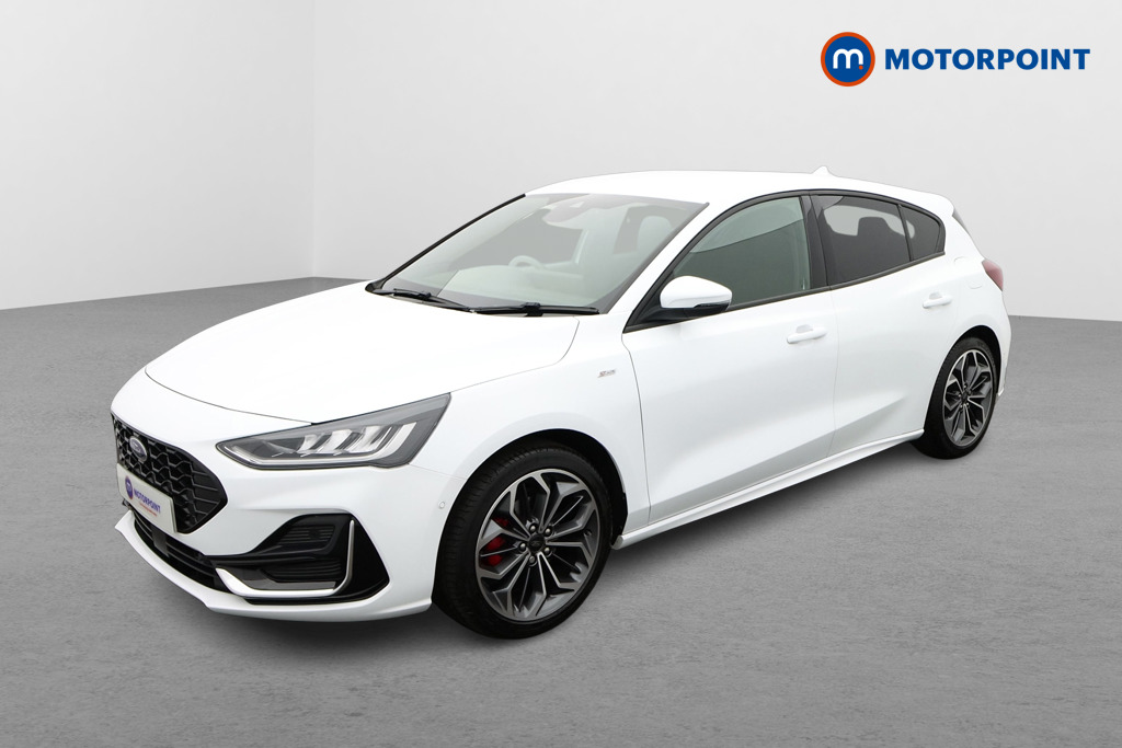 Ford Focus St-Line Vignale Manual Petrol-Electric Hybrid Hatchback - Stock Number (1565657) - Passenger side front corner