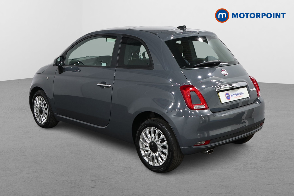 Fiat 500 Lounge Manual Petrol-Electric Hybrid Hatchback - Stock Number (1566424) - Passenger side rear corner