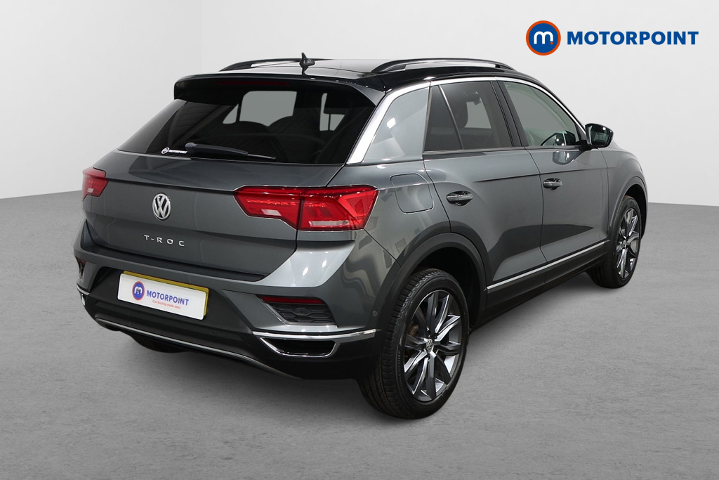 Volkswagen T-Roc Design Manual Diesel SUV - Stock Number (1566512) - Drivers side rear corner
