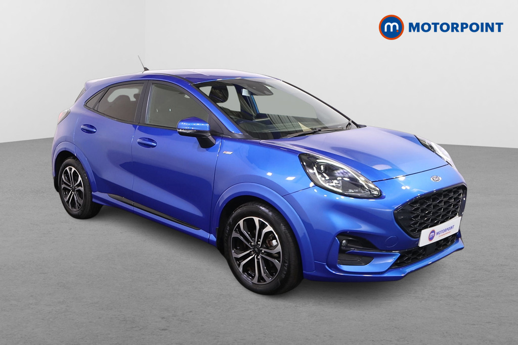 Ford Puma St-Line Design Automatic Petrol-Electric Hybrid SUV - Stock Number (1567038) - Drivers side front corner