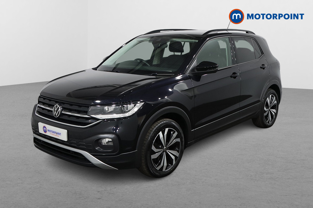 Volkswagen T-Cross Black Edition Manual Petrol SUV - Stock Number (1567507) - Passenger side front corner