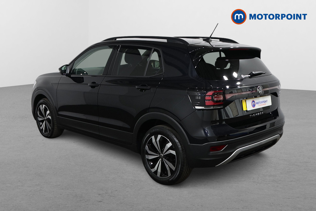 Volkswagen T-Cross Black Edition Manual Petrol SUV - Stock Number (1567507) - Passenger side rear corner