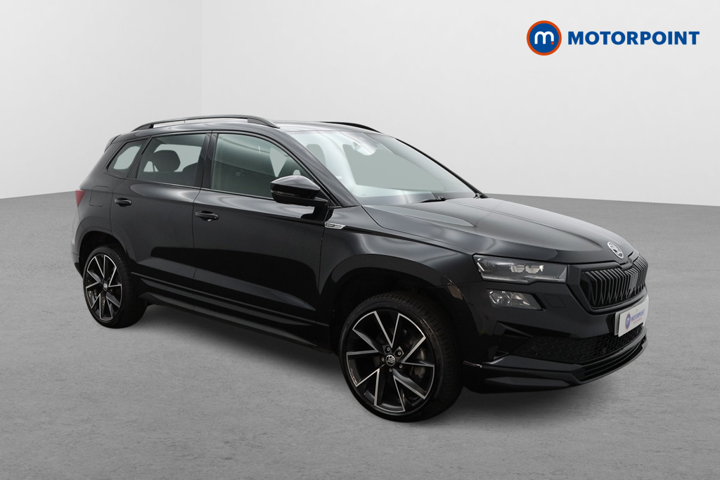 Skoda Karoq Sportline Manual Petrol SUV - Stock Number (1567889) - Drivers side front corner
