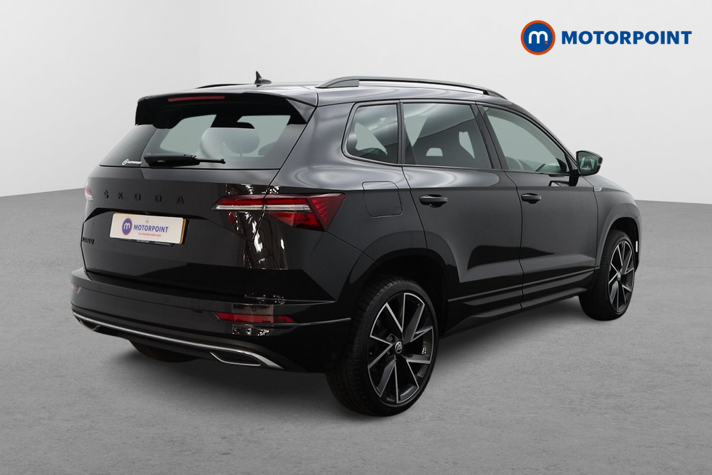 Skoda Karoq Sportline Manual Petrol SUV - Stock Number (1567889) - Drivers side rear corner