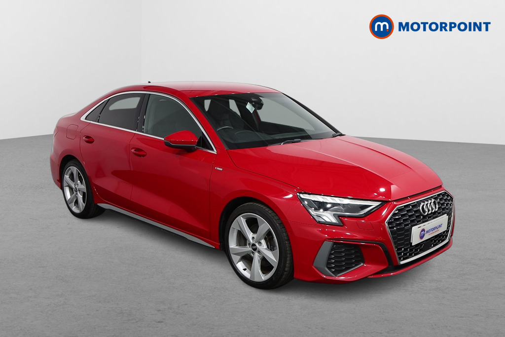 Audi A3 S Line Manual Petrol Saloon - Stock Number (1568704) - Drivers side front corner