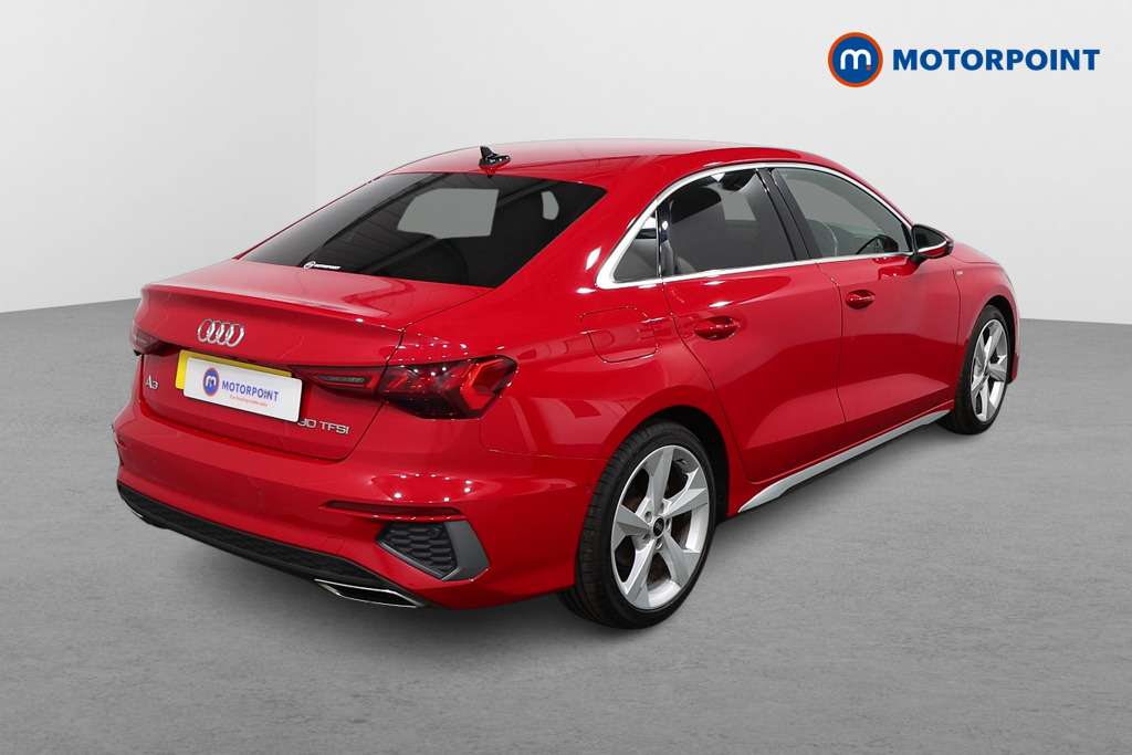 Audi A3 S Line Manual Petrol Saloon - Stock Number (1568704) - Drivers side rear corner