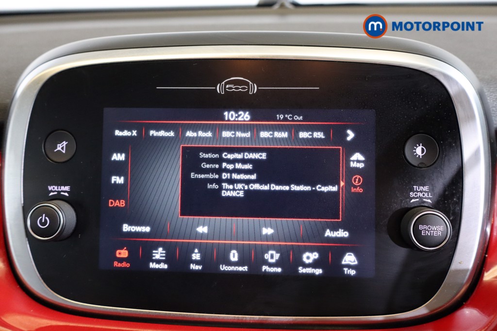 Fiat 500X RED Manual Petrol SUV - Stock Number (1550896) - 4th supplementary image